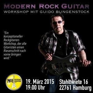 Read more about the article March 19th 2015 Modern Rock Guitar Workshop