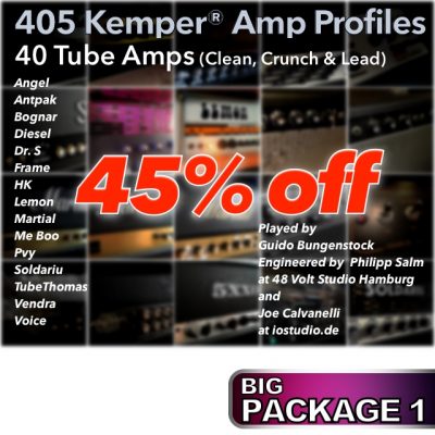 Kemper Amp Profiles-Big Package No.1
