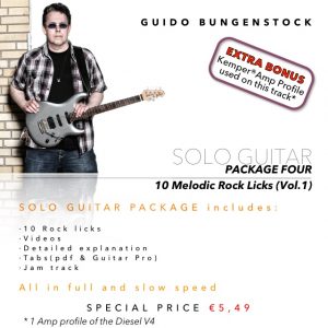 Read more about the article SOLO GUITAR – PACKAGE FOUR