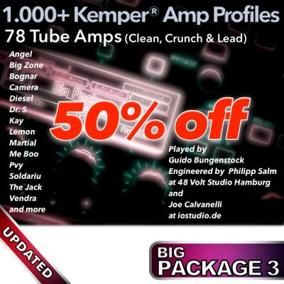 Kemper Amp Profiles-Big Package No.3