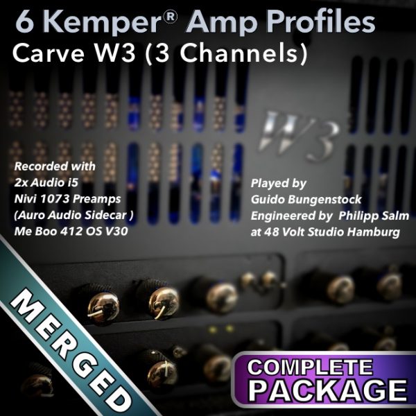 Kemper Amp Profiles-Carve W3