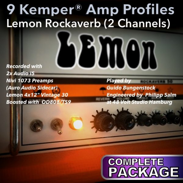 Kemper Amp Profiles-Lemon Rockaverb