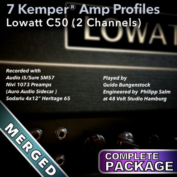 Kemper Amp Profiles-Lowatt C50