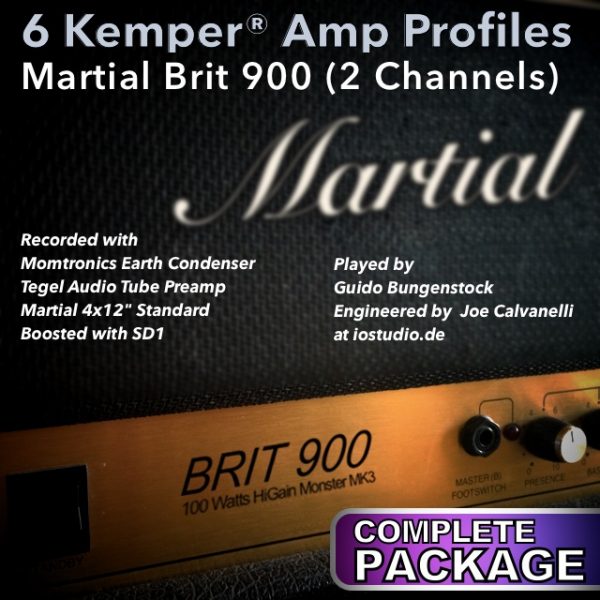 Kemper Amp Profiles-Martial Brit 900