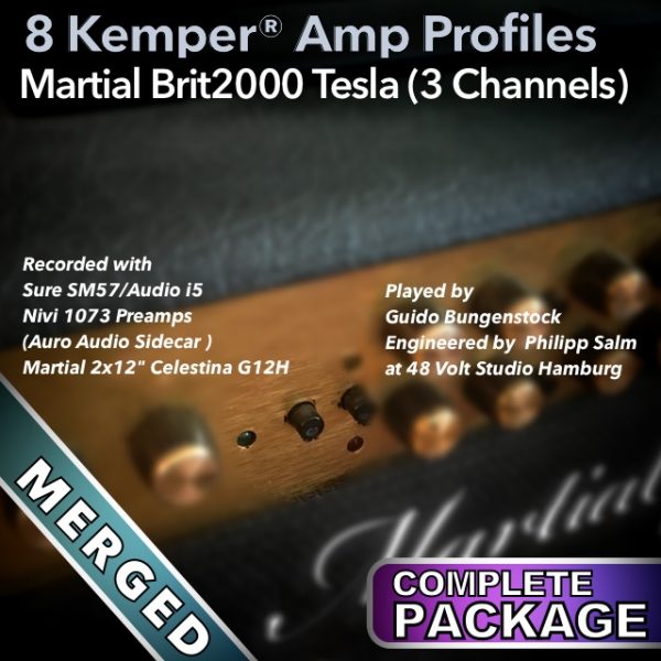 Kemper Amp Profiles-Martial Brit2000 Tesla