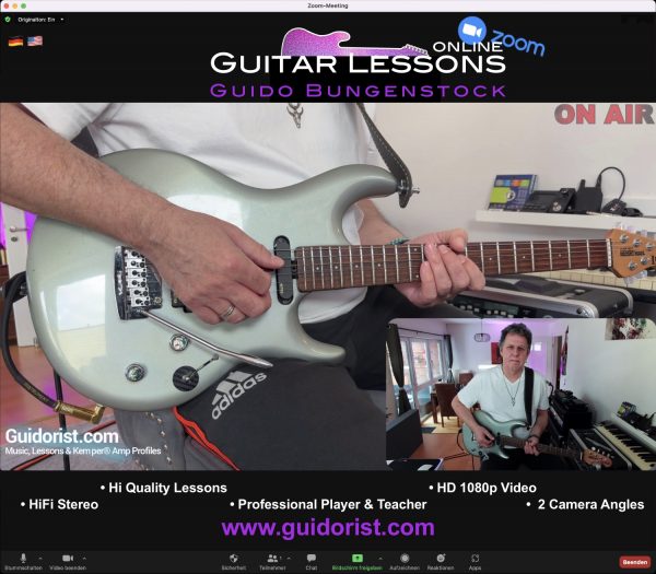 Gift card 180-minutes-long guitar lesson - Image 2