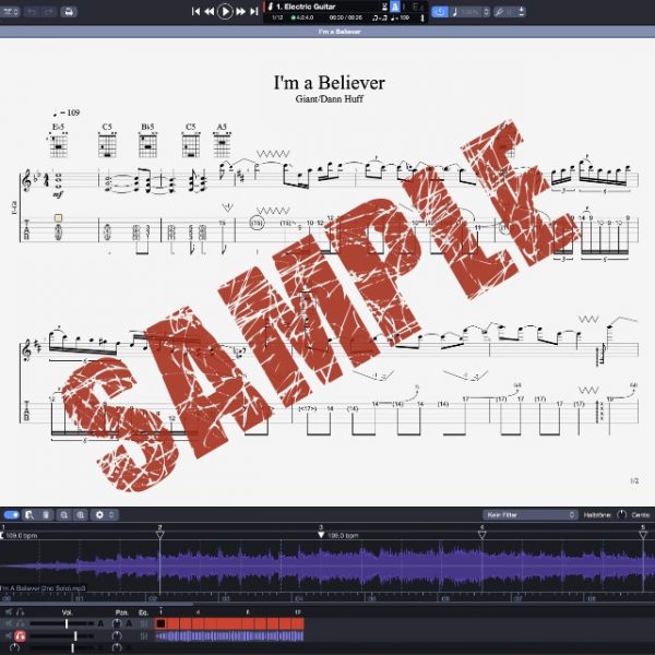 Guitar Tabs on Demand/from Bibliothek - Image 3