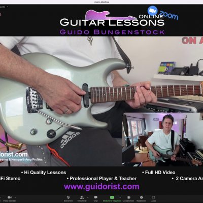 Gift card 180-minutes-long guitar lesson