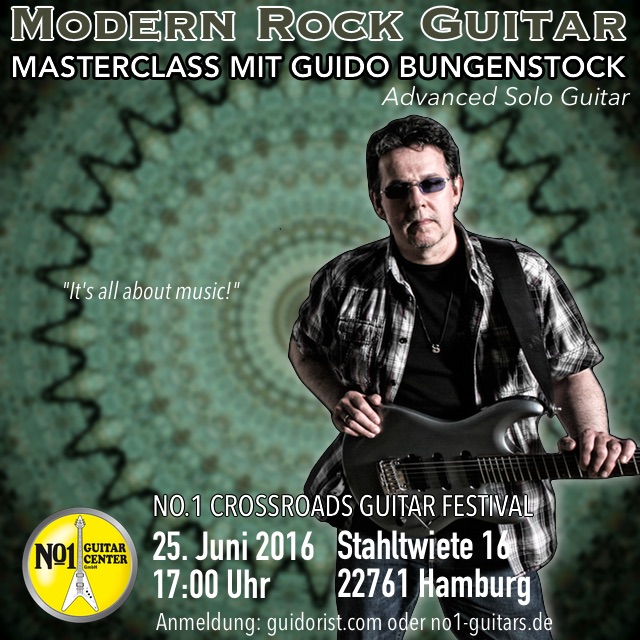 Mehr über den Artikel erfahren 25.06.16 Modern Rock Guitar Masterclass
